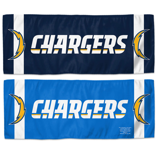 Los Angeles Chargers Cooling Towel 12x30