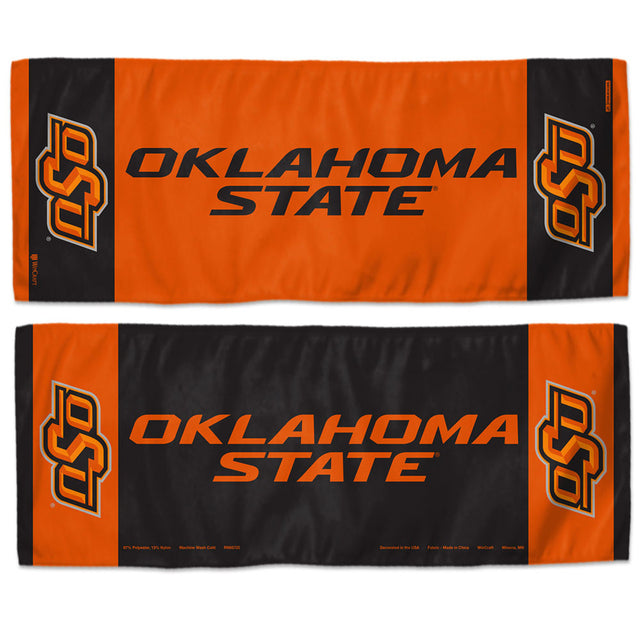 Toalla refrescante de los Oklahoma State Cowboys de 12 x 30 pulgadas