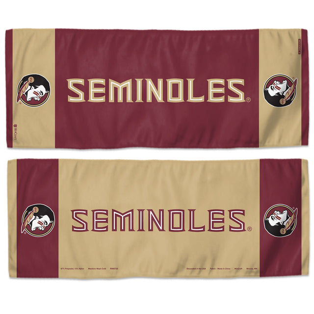 Toalla refrescante de los Florida State Seminoles de 12 x 30 pulgadas