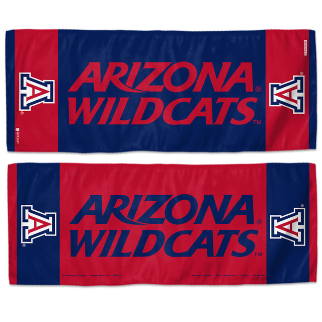 Toalla refrescante de Arizona Wildcats de 12 x 30 pulgadas