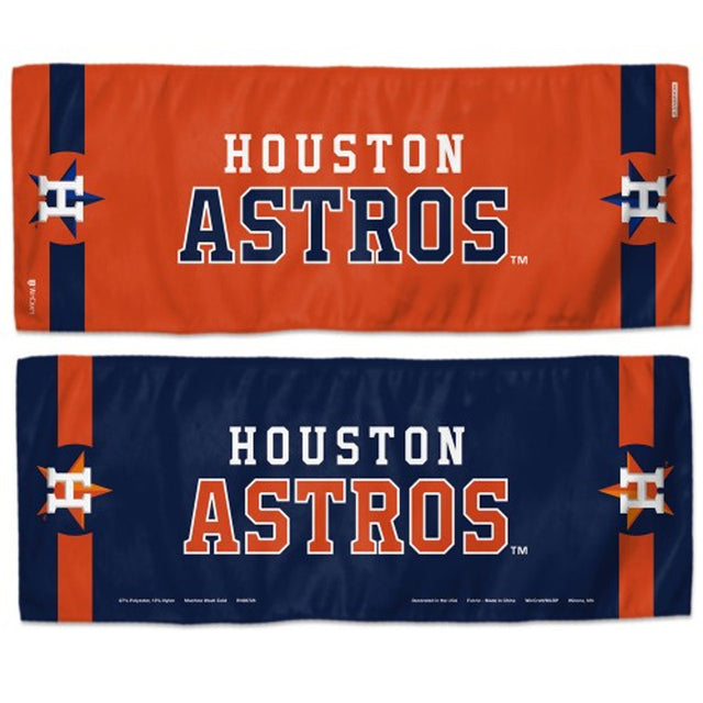 Toalla refrescante de los Houston Astros de 12 x 30 pulgadas