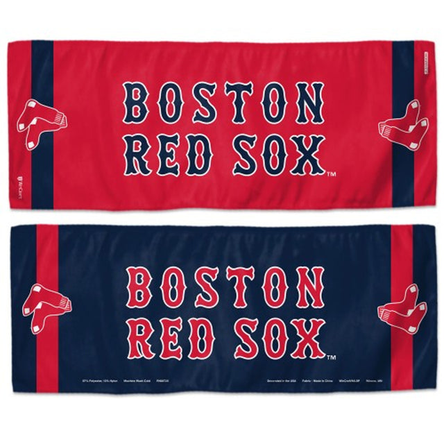 Toalla refrescante de los Boston Red Sox de 12 x 30 pulgadas