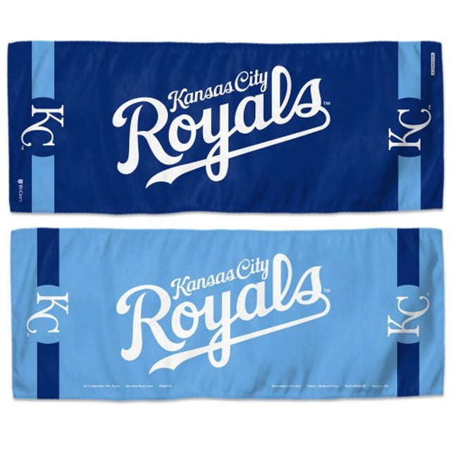 Toalla refrescante de 12 x 30 de los Kansas City Royals