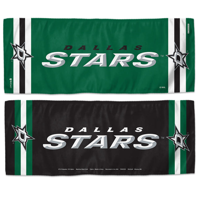 Toalla refrescante de los Dallas Stars de 12 x 30 pulgadas