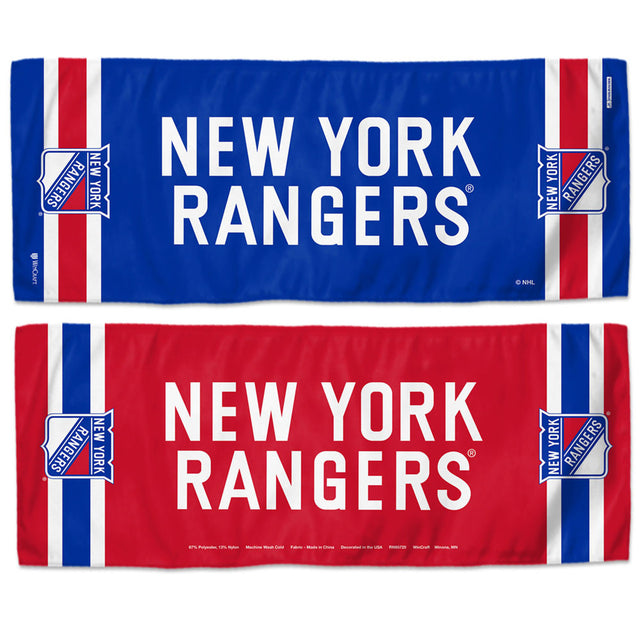 New York Rangers Cooling Towel 12x30