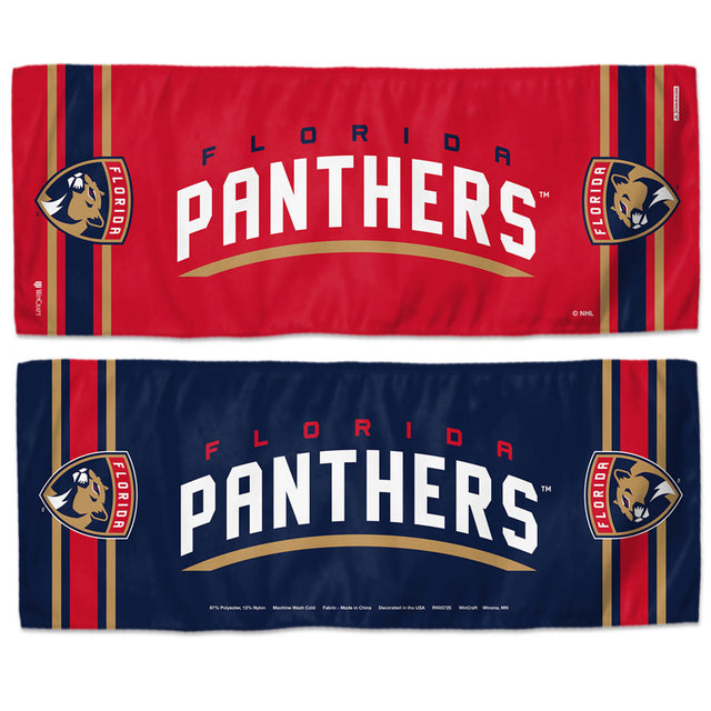 Toalla refrescante de Florida Panthers de 12 x 30 pulgadas