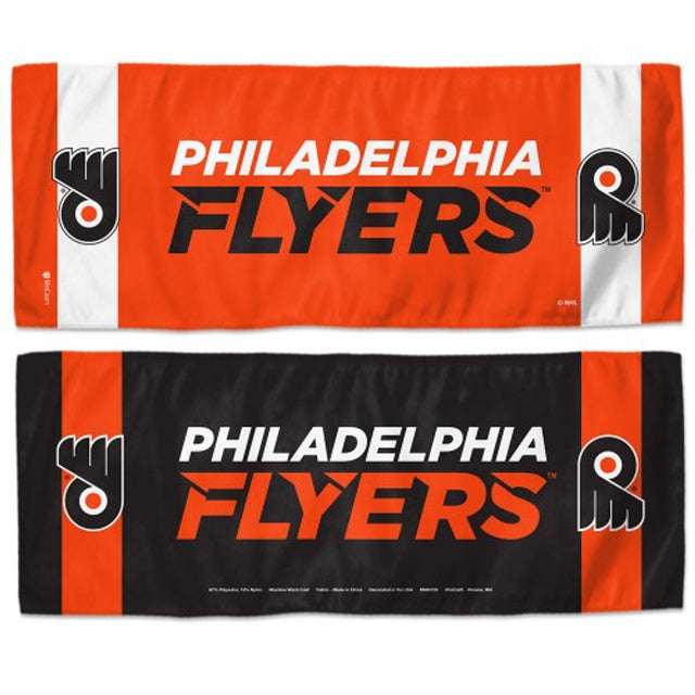 Toalla refrescante de los Philadelphia Flyers de 12 x 30 pulgadas