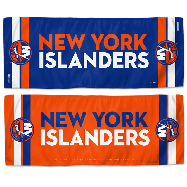 Toalla refrescante de los New York Islanders, 12 x 30 pulgadas