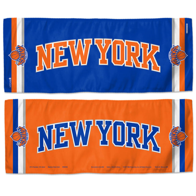 Toalla refrescante de los New York Knicks de 12 x 30 pulgadas