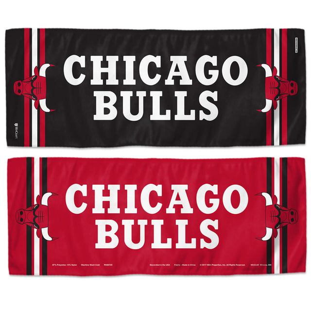 Chicago Bulls Cooling Towel 12x30