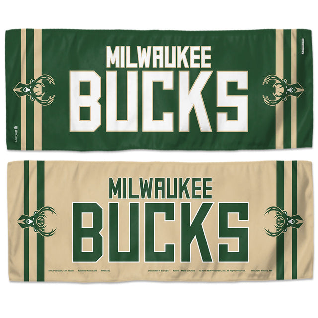 Milwaukee Bucks Cooling Towel 12x30