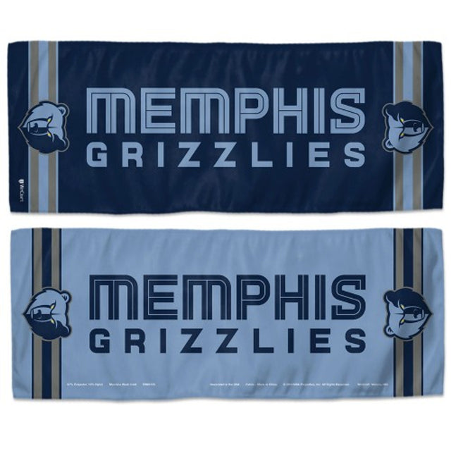 Toalla refrescante de los Memphis Grizzlies de 12 x 30 pulgadas