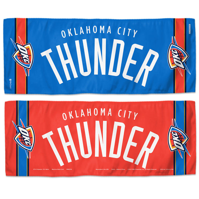 Oklahoma City Thunder Cooling Towel 12x30