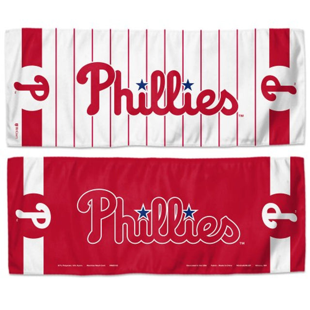 Toalla refrescante de los Philadelphia Phillies de 12 x 30 pulgadas