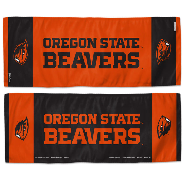 Toalla refrescante de 12 x 30 de los Oregon State Beavers