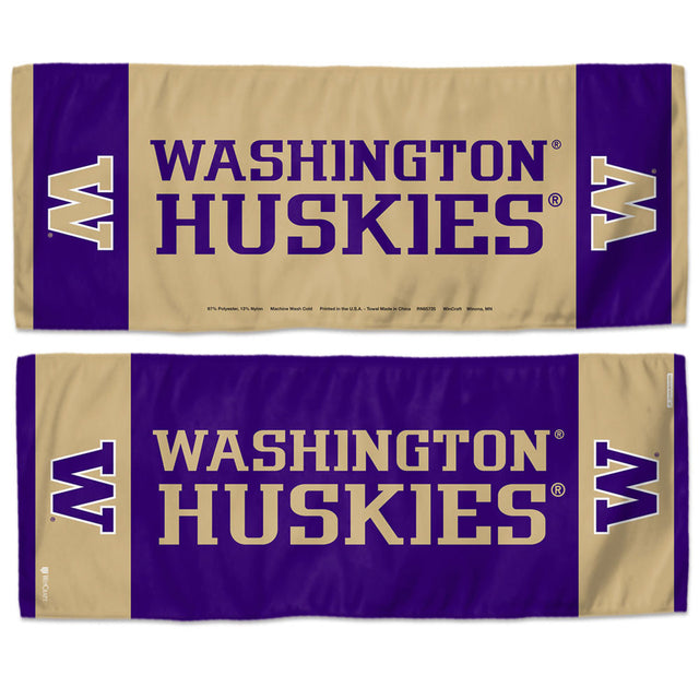 Washington Huskies Cooling Towel 12x30