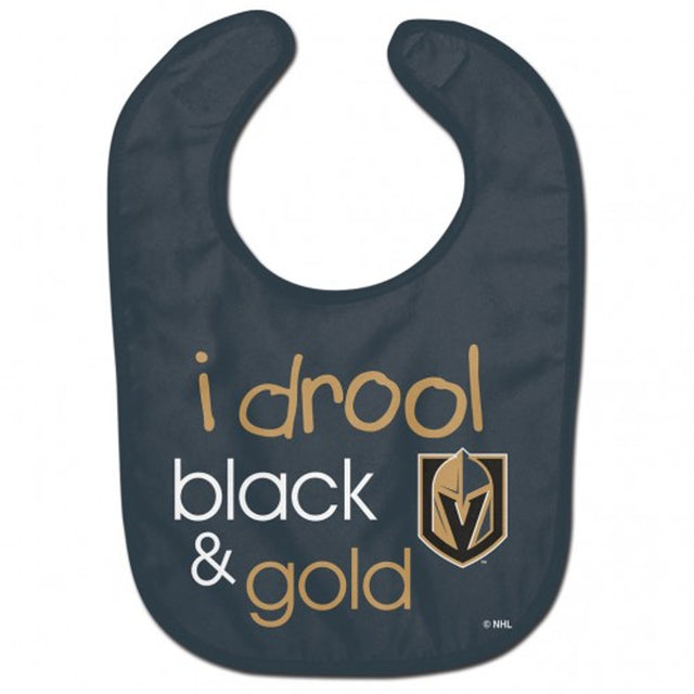 Vegas Golden Knights Baby Bib All Pro Style I Drool Design