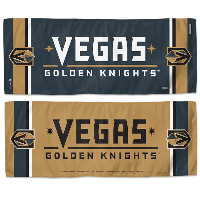 Toalla refrescante Vegas Golden Knights 12x30