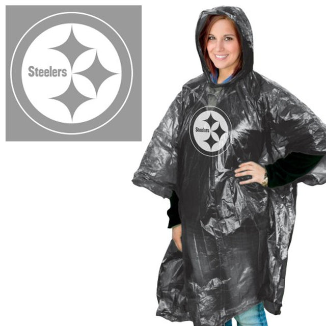 Poncho de lluvia de los Pittsburgh Steelers