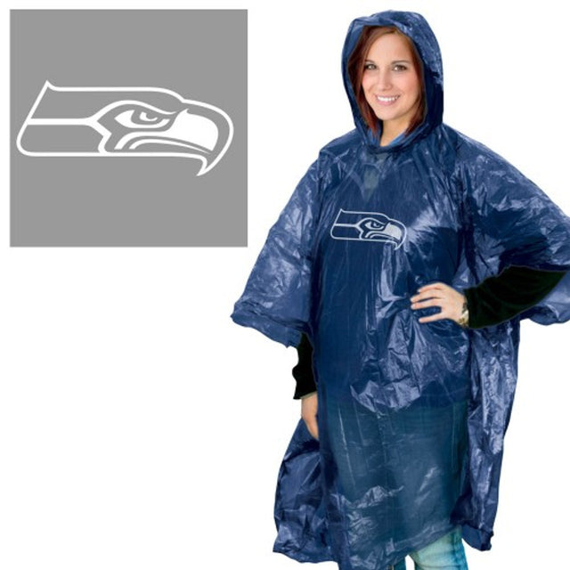 Seattle Seahawks Rain Poncho