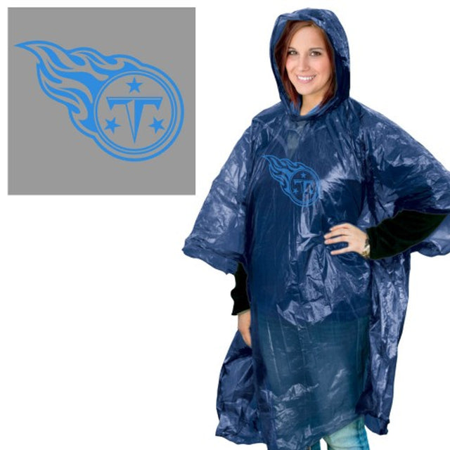 Poncho de lluvia de los Tennessee Titans