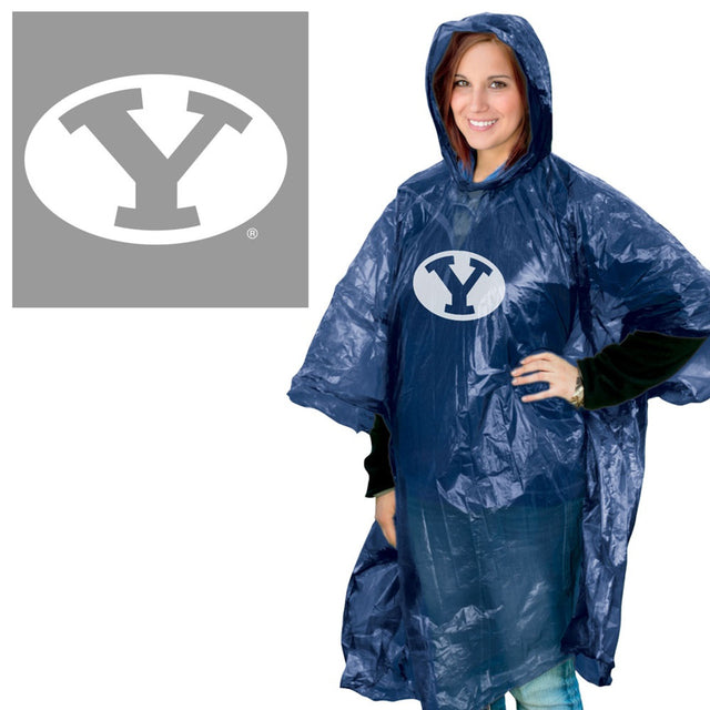 Poncho de lluvia de los BYU Cougars