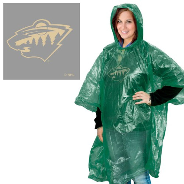 Minnesota Wild Rain Poncho