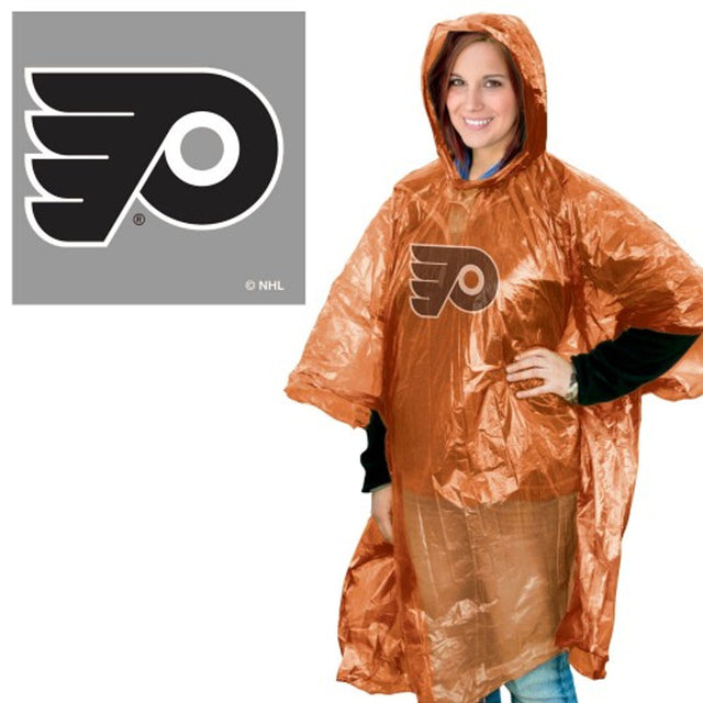 Poncho de lluvia de los Philadelphia Flyers