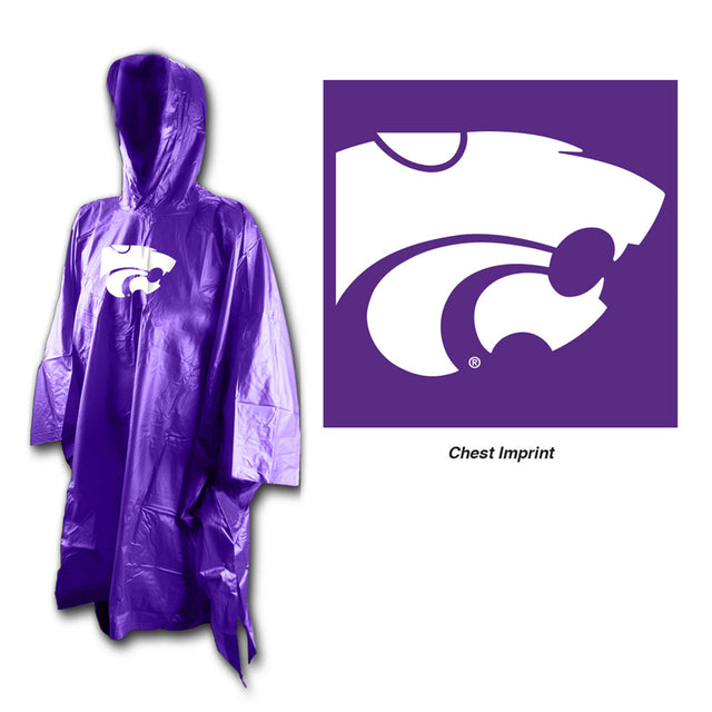 Poncho de lluvia de los Kansas State Wildcats