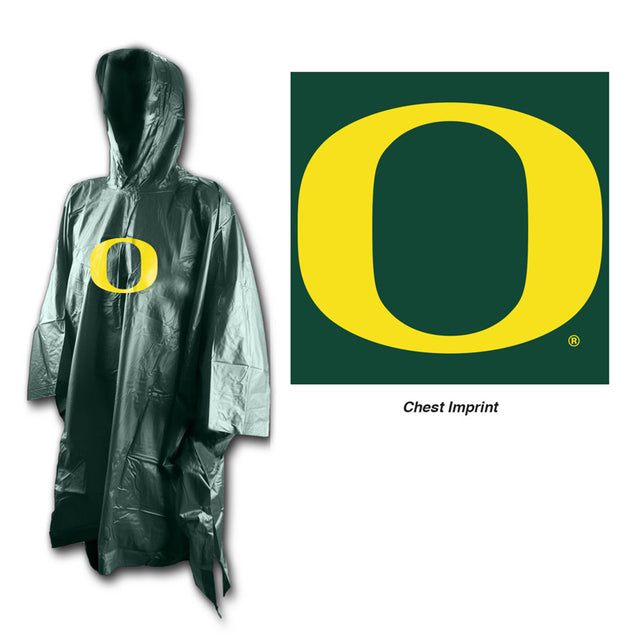 Poncho de lluvia de los Oregon Ducks