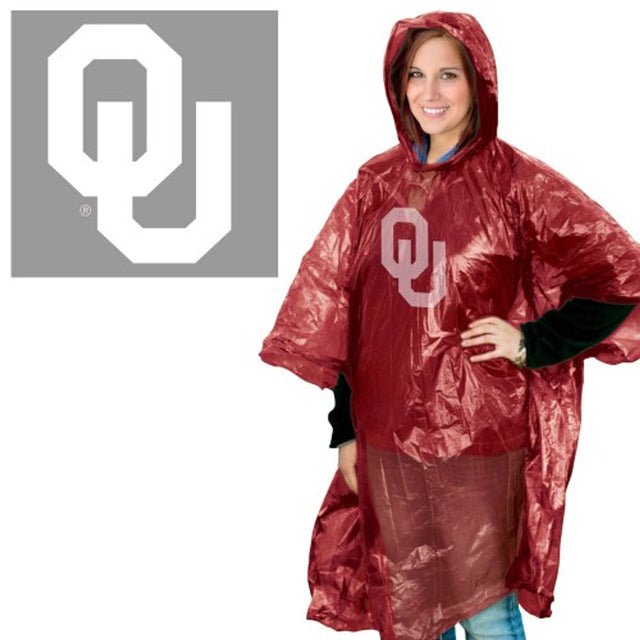 Poncho de lluvia de los Oklahoma Sooners