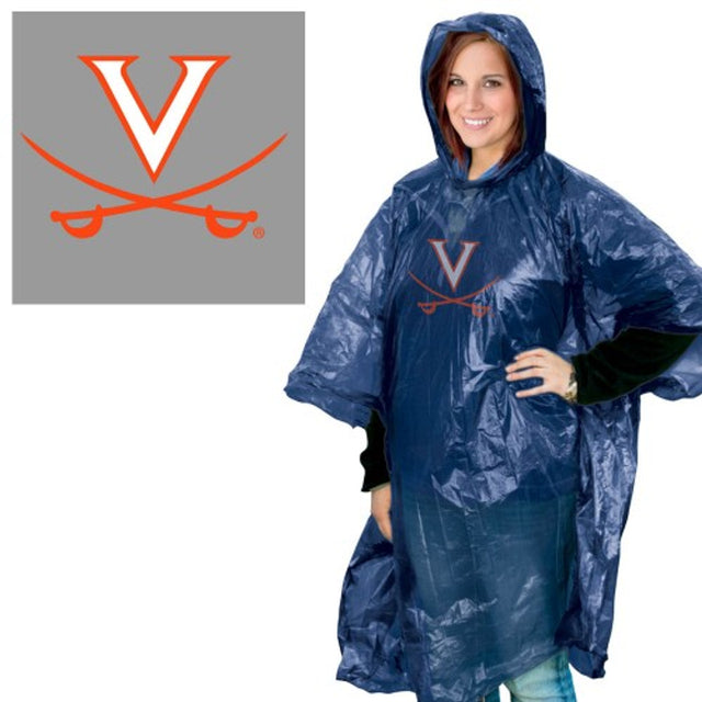 Poncho de lluvia de los Virginia Cavaliers