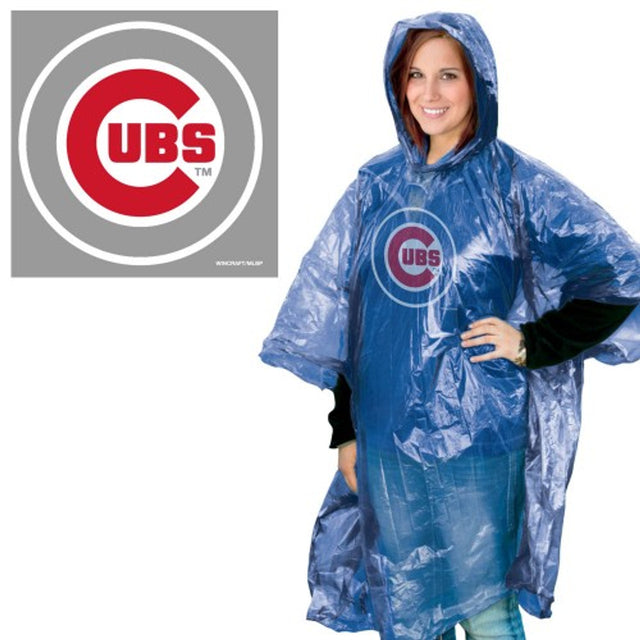 Poncho de lluvia de los Chicago Cubs