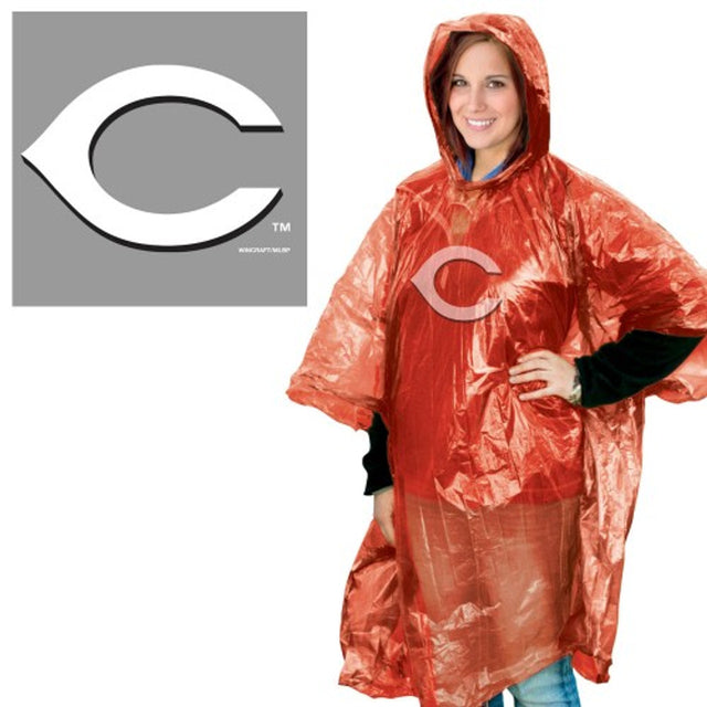 Poncho de lluvia de los Cincinnati Reds