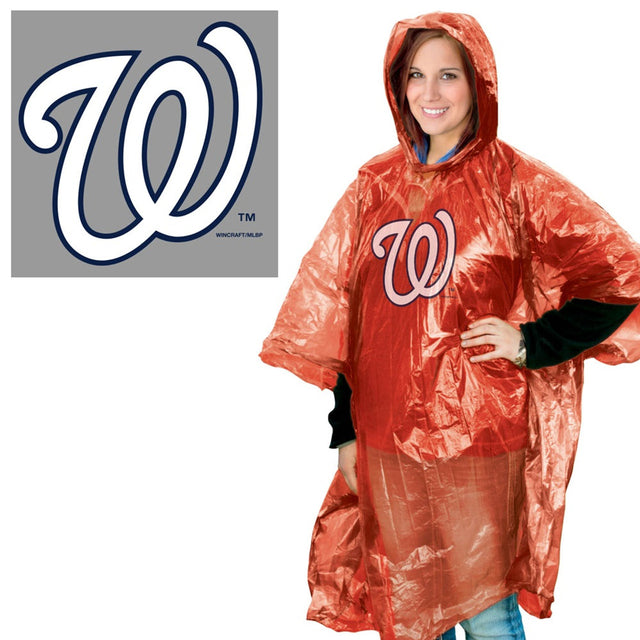 Washington Nationals Rain Poncho