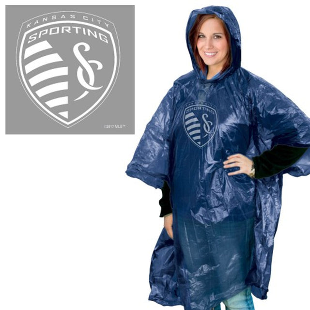 Poncho de lluvia deportivo de Kansas City