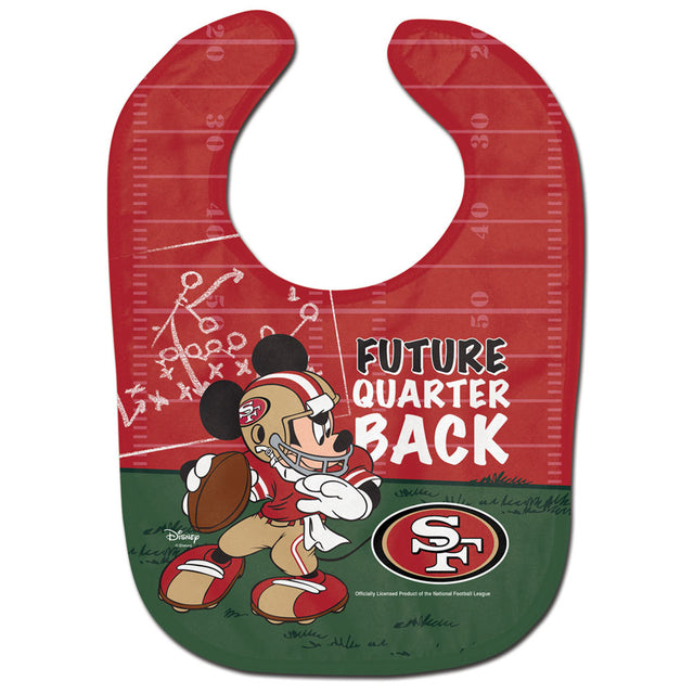 Babero para bebé de los San Francisco 49ers All Pro Future Quarterback