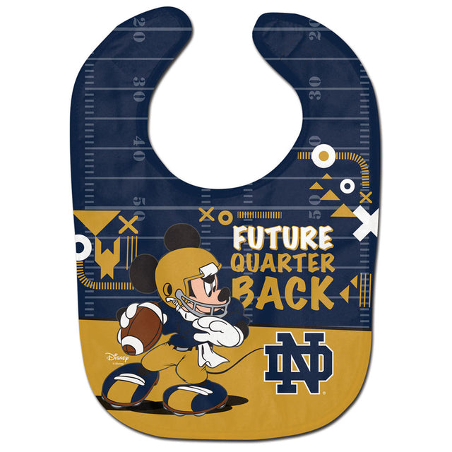 Babero para bebé de Notre Dame Fighting Irish All Pro Future Quarterback