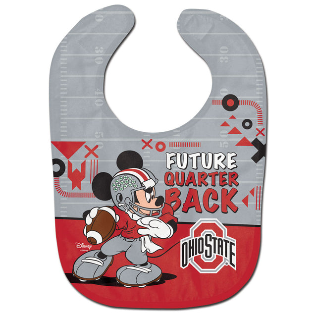 Babero para bebé Ohio State Buckeyes All Pro Future Quarterback