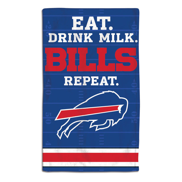 Buffalo Bills Baby Burp Cloth 10x17