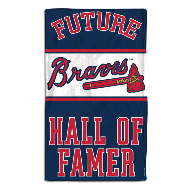 Atlanta Braves Baby Burp Cloth 10x17