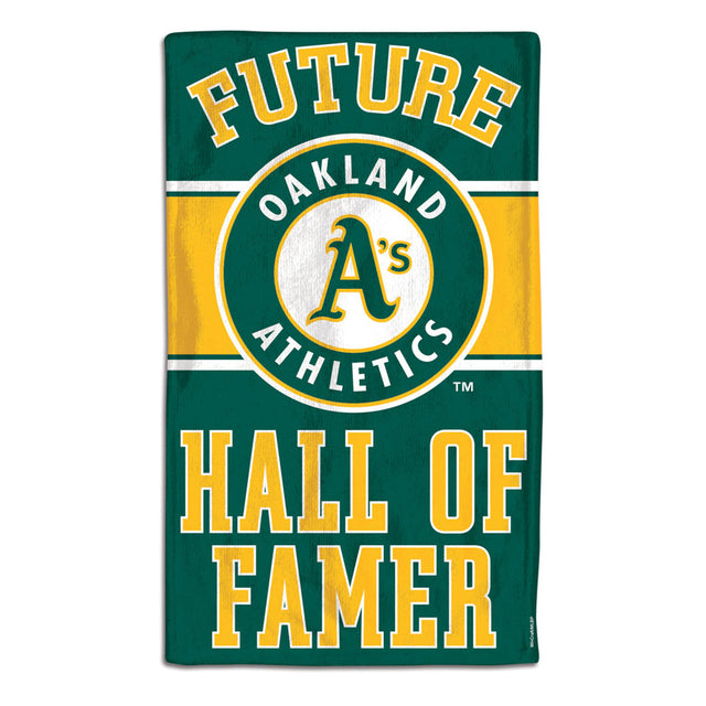 Oakland Athletics Baby Burp Cloth 10x17