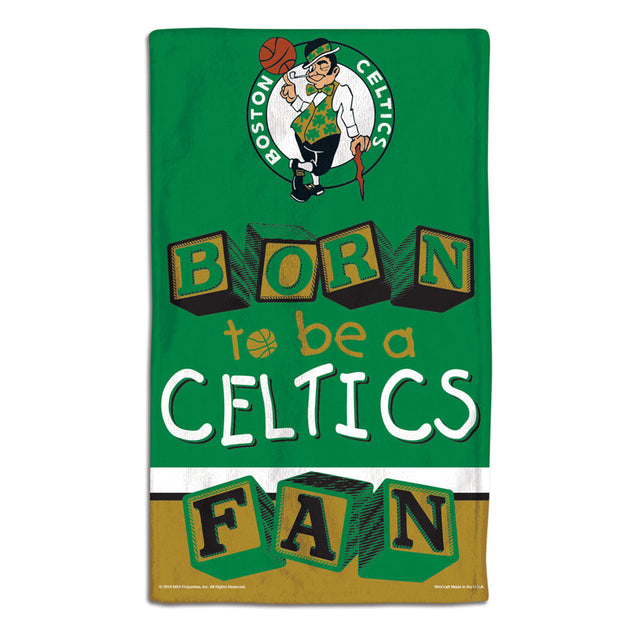 Boston Celtics Baby Burp Cloth 10x17