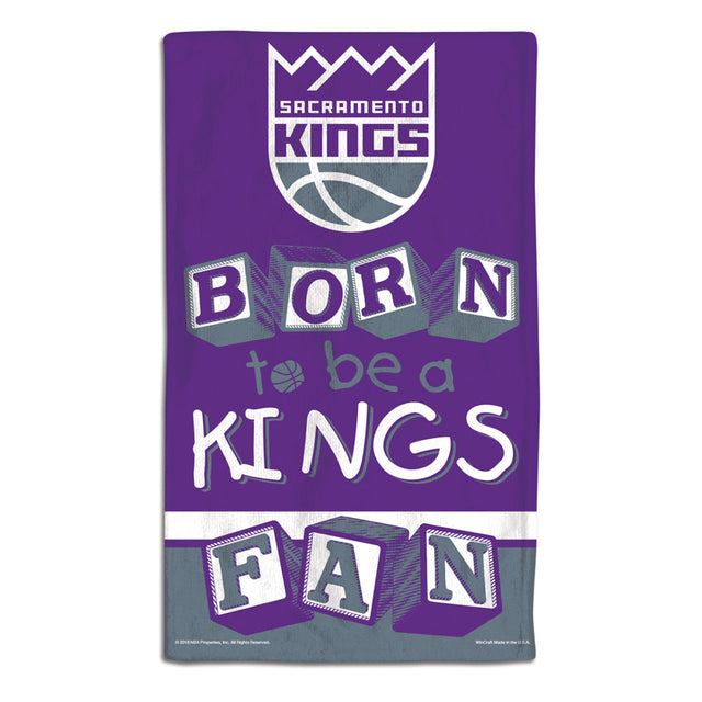 Sacramento Kings Baby Burp Cloth 10x17