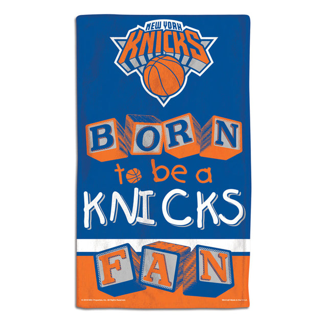 New York Knicks Baby Burp Cloth 10x17