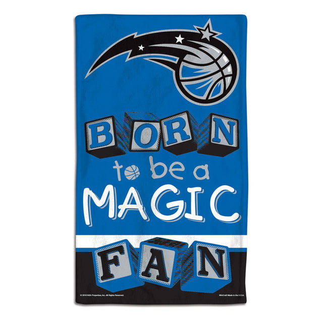 Orlando Magic Baby Burp Cloth 10x17