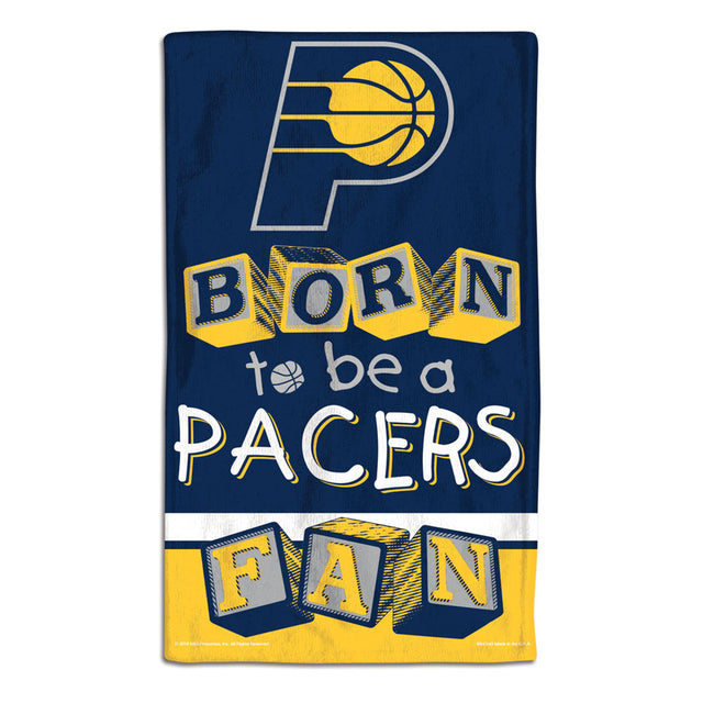 Indiana Pacers Baby Burp Cloth 10x17