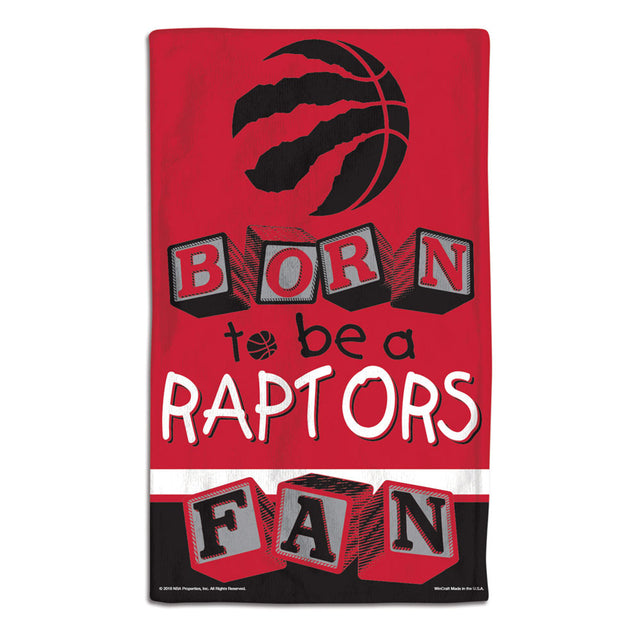 Toronto Raptors Baby Burp Cloth 10x17