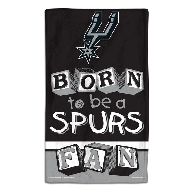 Paño para eructar para bebés de los San Antonio Spurs, 10 x 17