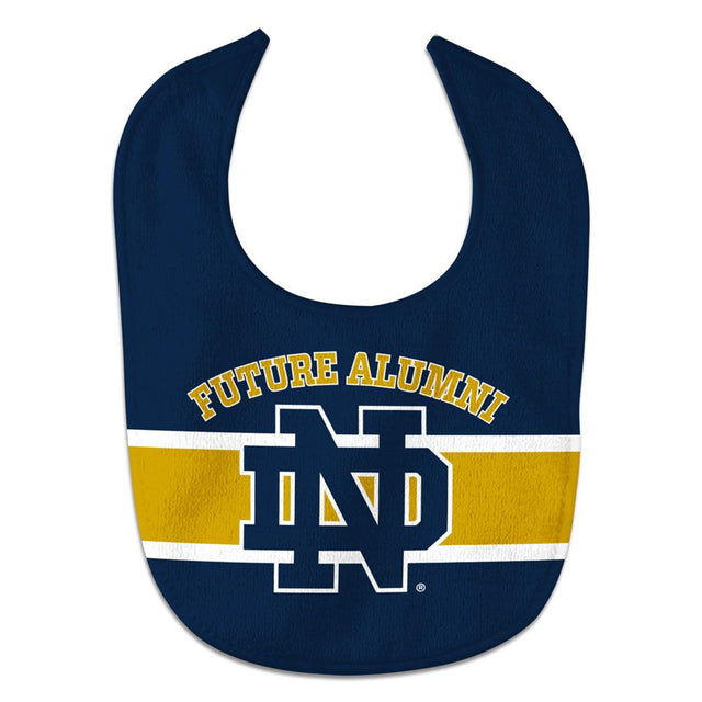 Babero para bebé Notre Dame Fighting Irish All Pro Style Future Alumni